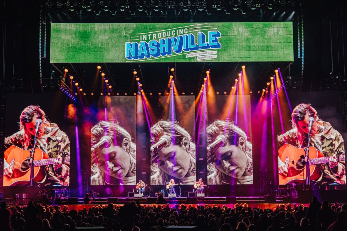 A banner image of 'Introducing Nashville' with a guitarist playing